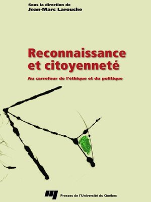 cover image of Reconnaissance et citoyenneté